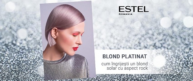 Blond platinat: cum îngrijești un blond solar cu aspect rock