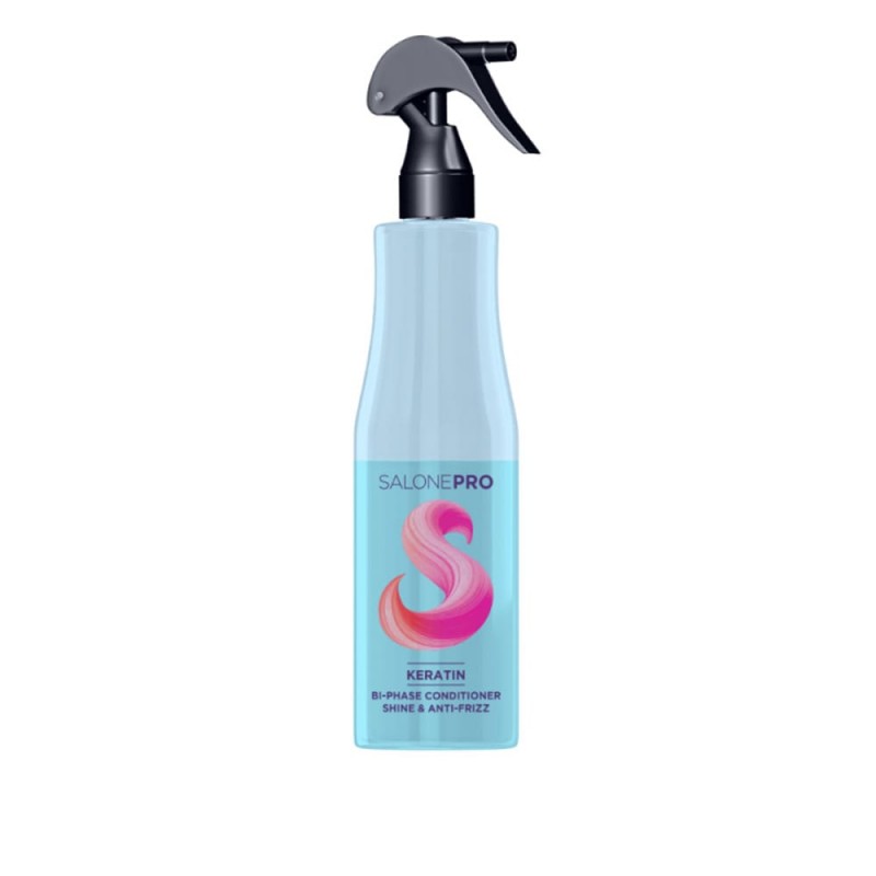Spray balsam bifazic pentru par deteriorat Keratin Salone Pro Unic Professional, 400 ml