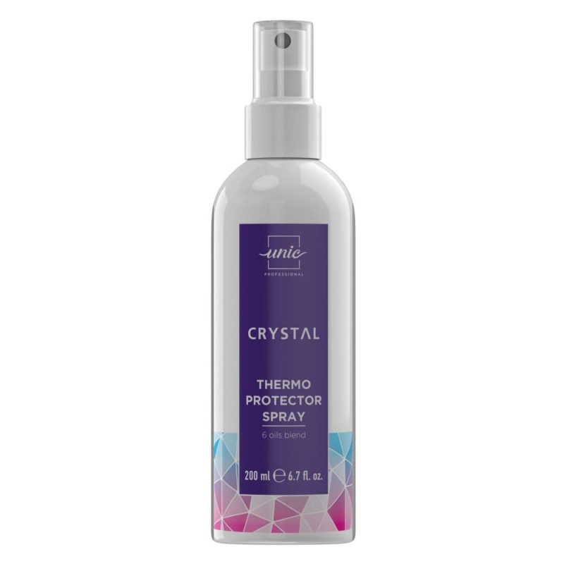 Spray protectie termica pentru par Crystal Unic Professional, 200 ml