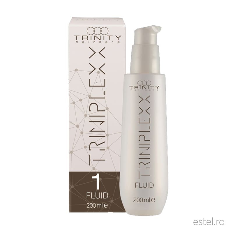 Fluid restaurator pentru par Triniplexx, Triniforce Trinity Haircare, 200 ml