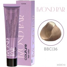 Vopsea permanenta pentru par Blond Bar Couture BBC/36 Blond auriu-violet 60 ml